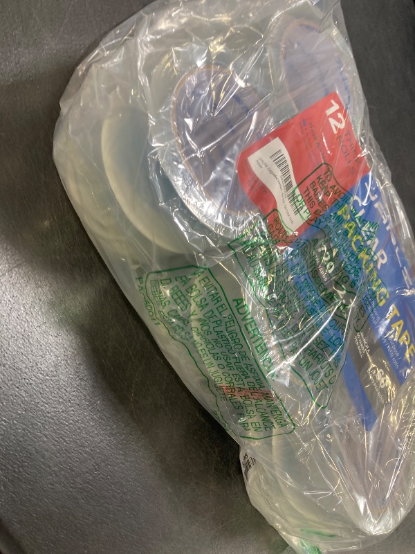 Photo 1 of JARLINK Clearer Packing Tape 12 Rolls, Heavy Duty Packaging Tape for Shipping Packaging Moving Sealing, 2.7mil Thick, 1.88 inches Wide, 60 Yards Per Roll, 720 Total Yards
