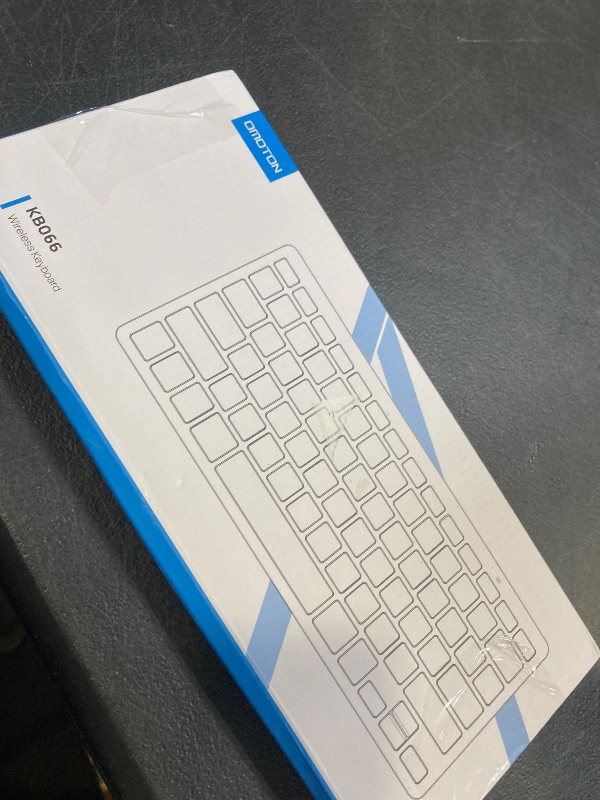 Photo 1 of OMOTON Bluetooth Keyboard for iPad 10th Generation 9th, 8th, 7th, iPad Pro 13/12.9/11 inch, iPad Air/Mini, Wireless Keyboard for Bluetooth Enabled Devices
