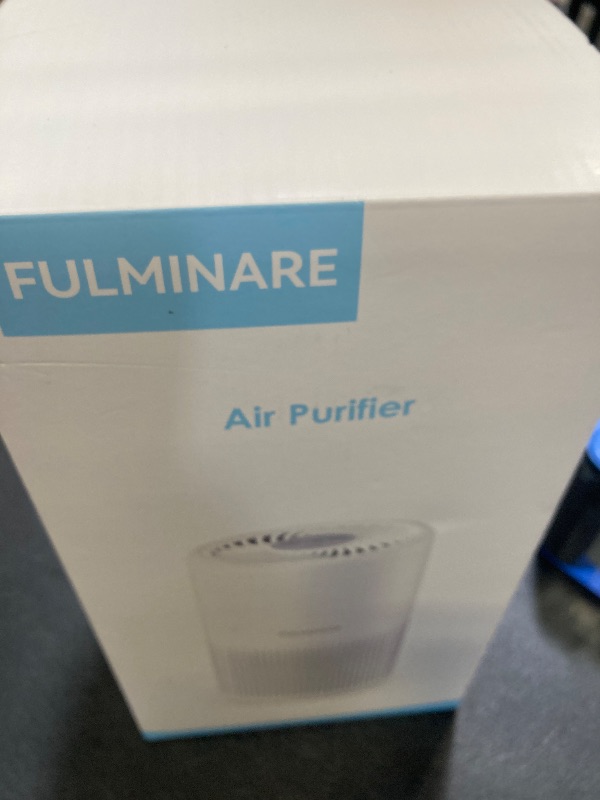 Photo 1 of Air Purifiers for Bedroom, FULMINARE H13 True HEPA Air Filter, Quiet Air Cleaner With Night Light,Portable Small Air Purifier for Home, Office, Living Room