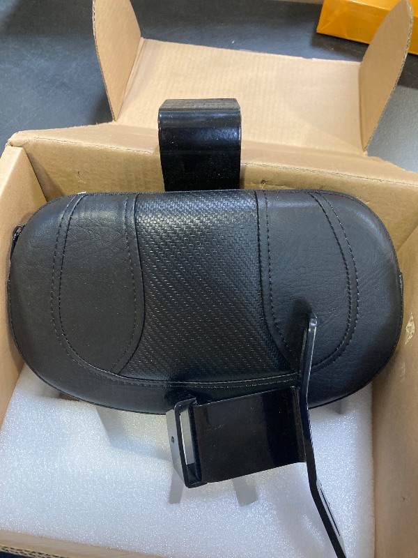 Photo 1 of Adjustable Rider Backrest for Touring 2009-later, Motorcycle Front Driver Back Rest Pad Kit for Harley Davidson CVO Street/Road/Electra Glide Road King Ultra Limited FLHR FLTRX FLHX FLHT Accessories