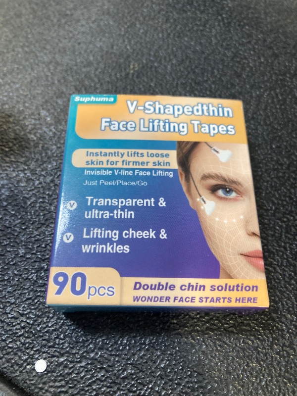 Photo 1 of HANASCAR Face Lift Tape, 90pcs Face Tape for wrinkles, Lifting Sagging Skin, Hiding Double Chin & Wrinkles for Eyes, Face, Neck