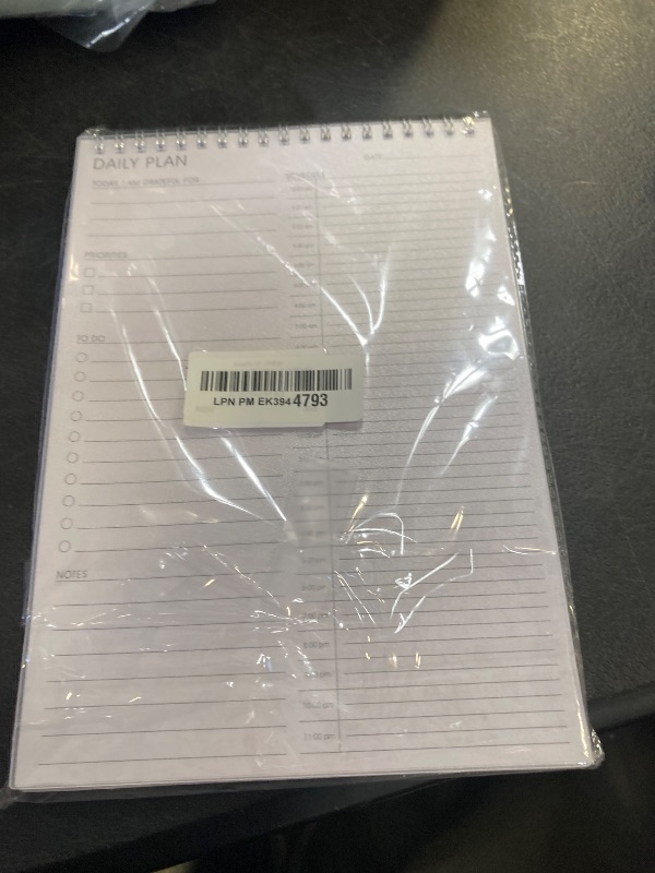 Photo 1 of 24 Hour Daily Planner - Daily To Do List for Work & Personal Life, Productivity Planner, Everyday Planner, Daily Schedule, 6.5 x 9.8