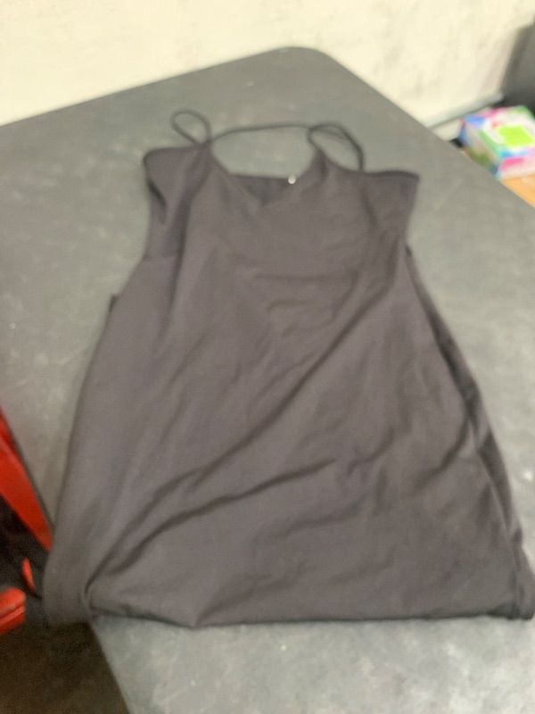 Photo 1 of PINSV Women's Sexy Bodycon Tank Dress Basic Sleeveless Long Maxi Dresses Party Club Beach Sundresses Black L