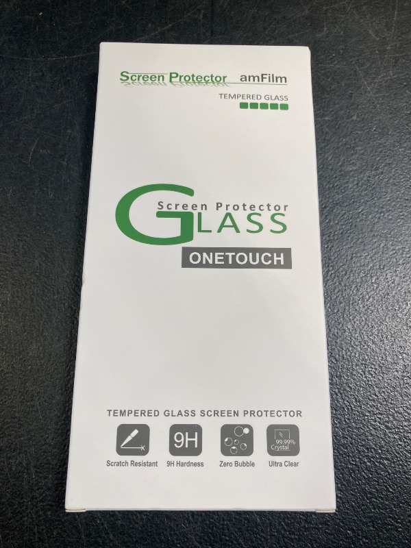 Photo 1 of amFilm Auto-Alignment OneTouch for Samsung Galaxy S24 FE 6.7'' Screen Protector + Camera Lens Protector,Tempered Glass,30 seconds Installation, Bubble Free, Case Friendly, Anti-Scratch [2+2 Pack]