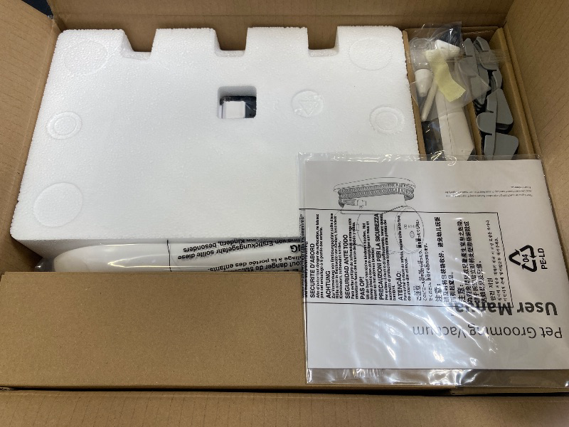 Photo 1 of AIRROBO Dog Grooming Vacuum, Dog Grooming Kit,12000Pa Strong Pet Vacuum, 2L Large Capacity Vacuum for Shedding Grooming Hair, Quiet,PG100