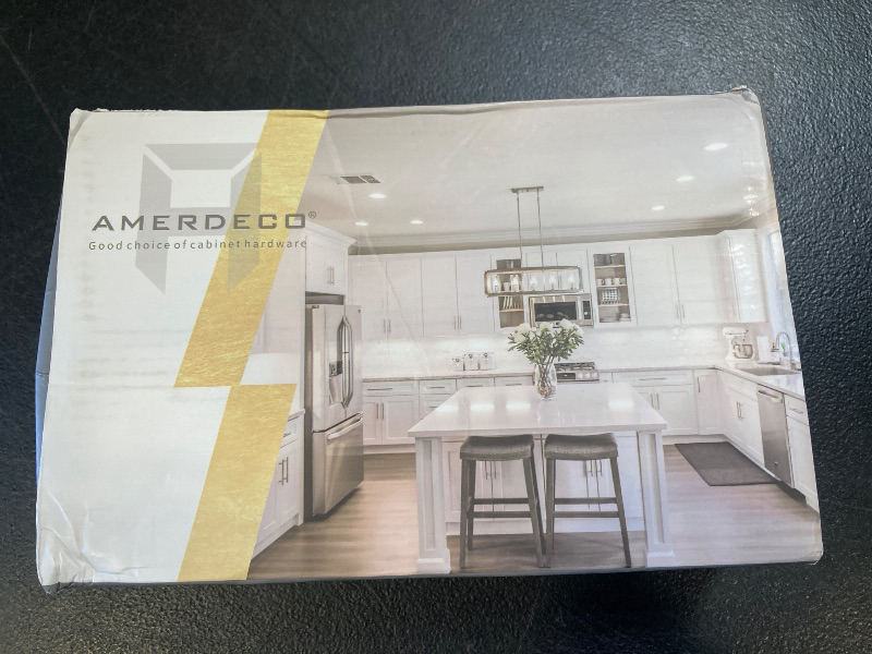 Photo 1 of Amerdeco 10 Pack Brushed Gold Cabinet Pulls 5 Inch(128MM) Hole Centers Kitchen Cabinet Handles Hardware Kitchen Handles for Cabinets Cupboard Handles Drawer Pulls ZH0071