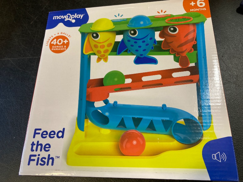 Photo 1 of Move2Play, Feed The Fish | Interactive Baby & Toddler Toy | 1, 2+ Year Old Gift & Birthday Present | Boys & Girls Babies Ages 6, 7, 8, 9, 10, 12, 18, 24+ Months Old