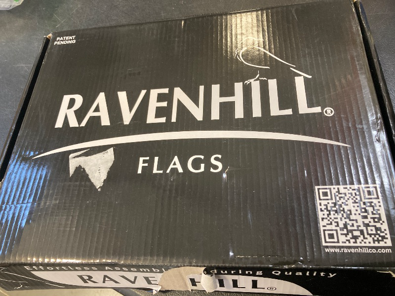 Photo 1 of Ravenhill Feather Flag Pole Kit up to 13 FT with Rotating Ground Stake with Bearing Ring, Made with Reinforced Aluminum, Resists Winds of 40 MPH, Great for Business Advertising Outdoor (Pole Set)