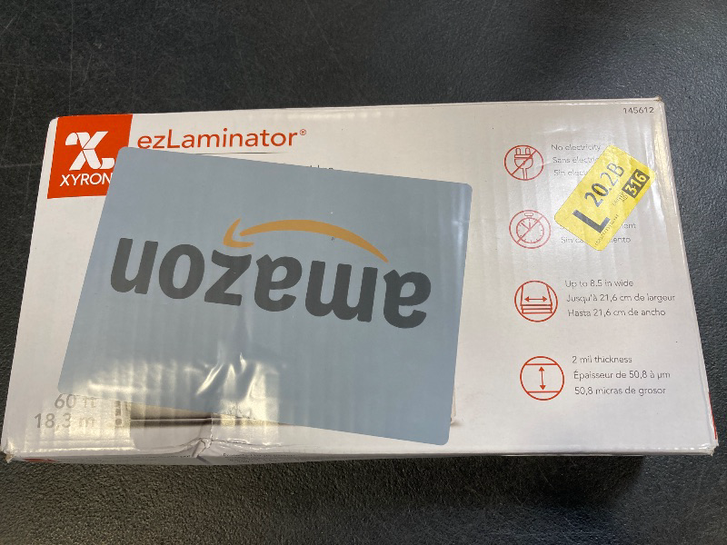 Photo 1 of Xyron 9" x 60' Two Sided Laminate Refill for ezLaminator (145612)