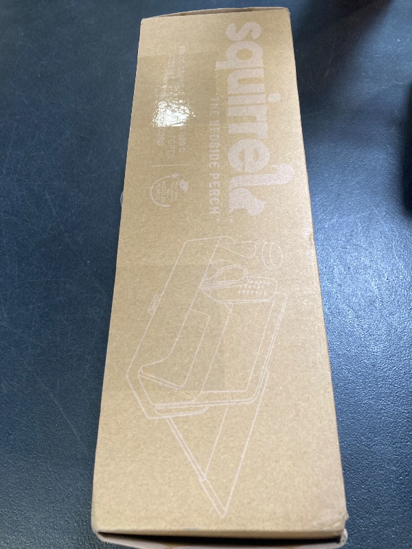 Photo 1 of Squirrel Pink Bedside Perch for College Dorm Room Lofted Beds with USB-C & A Charging Ports, Teenage Gifts, Dorm Room Gifts, Gifts for college, fits most Hydro Flask, Oswala and Yeti bottles.