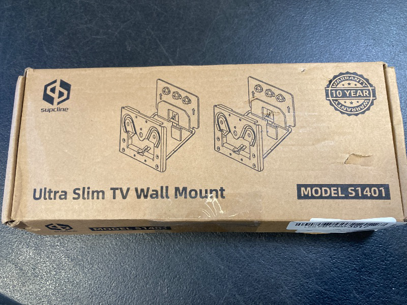 Photo 1 of Ultra Slim TV Wall Mount Compatible with 14"-80" Flat & Frame TVs, 0.3" Micro-Gap Low Profile TV Mount, Minimalist Look, Blends Any Interior, Hold up to 100Lbs