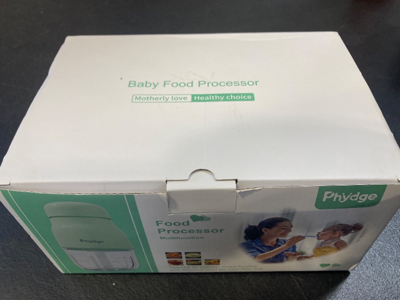 Photo 1 of Baby Food Maker-Upgrade, Phydge Baby Food Blender with Baby Food Containers, Silicone Spoons, Easy to Clean, 10oz Baby Food Processor for Fruit, Vegetable, Meat