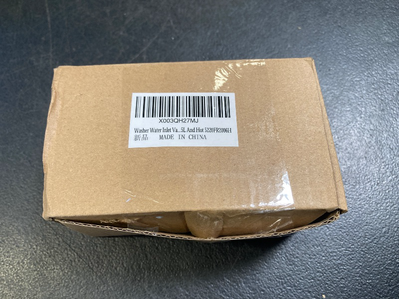 Photo 1 of 5220FR2075L (Cold), 5220FR2006H (Hot) Water inlet Valve Compatible with lg, kenmore Washer. Replacement Models:5221ER1003A 5221ER1003C5220FR2006L 5220FR20060 etc