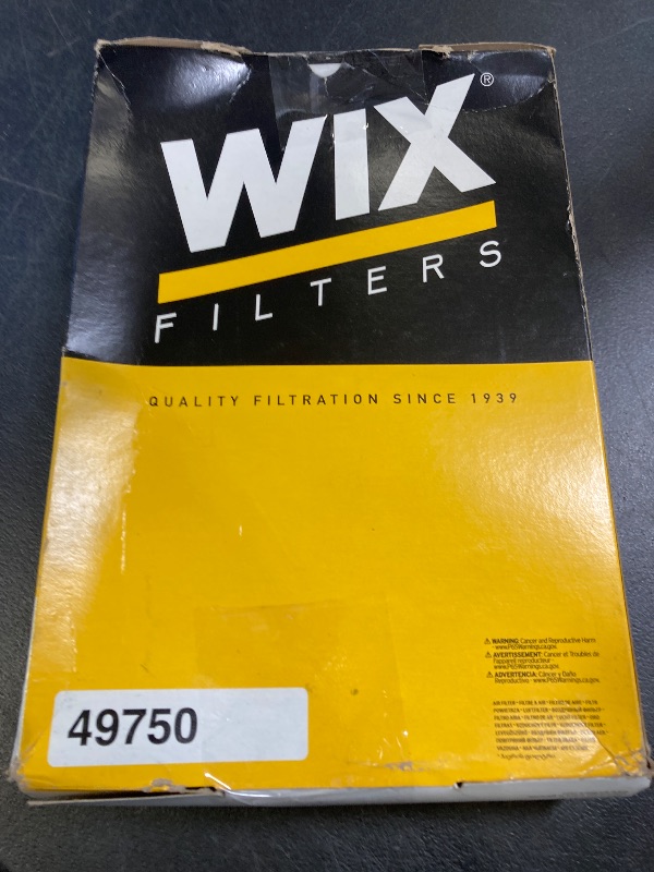 Photo 1 of WIX 49750 Air Filter Panel