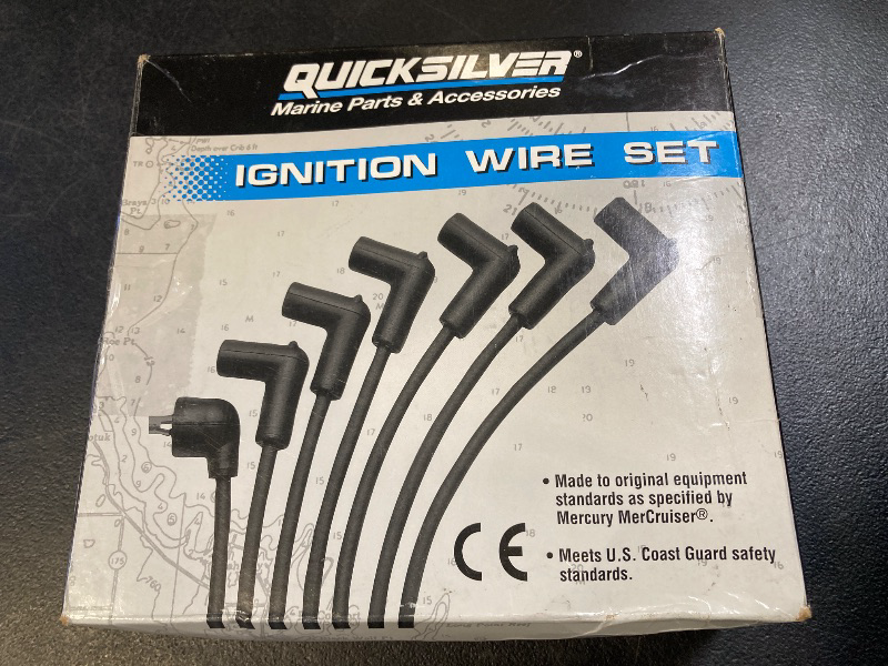 Photo 1 of Quicksilver 816608Q68 Red Wire Spark Plug Wire Kit