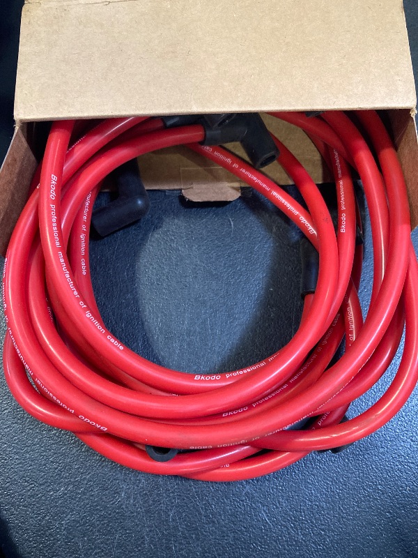 Photo 1 of Quicksilver 816608Q68 Red Wire Spark Plug Wire Kit