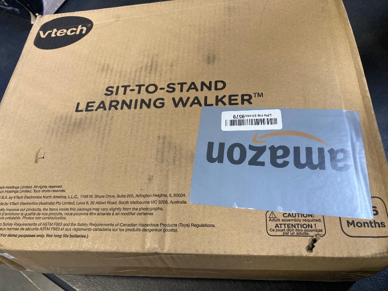 Photo 1 of VTech Sit-to-Stand Learning Walker (Frustration Free Packaging), Blue