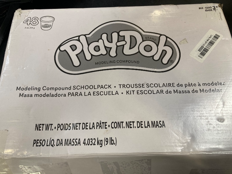 Photo 1 of Play-Doh Bulk Pack of 48 Cans, 6 Sets of 8 Modeling Compound Colors, 3oz, Back to School Gifts & Prizes for Students & Classroom, Preschool Toys for Kids, Ages 2+ (Amazon Exclusive)