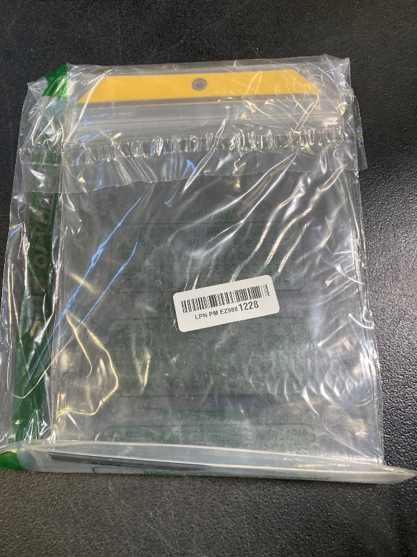 Photo 1 of Plano StowAll Series 3600 Waterproof Storage Bag, 7.25”L x 11”H, Transparent, TPU Plastic Bags for Soft Baits & Fishing Tools, Water-Resistant Storage Bags