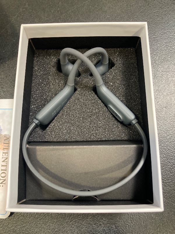 Photo 1 of MONODEAL Swimming Headphones - IP68 Waterproof Open Ear Bluetooth 5.4 Earbuds With 32GB Memory Card for Swimming, Running and Sports