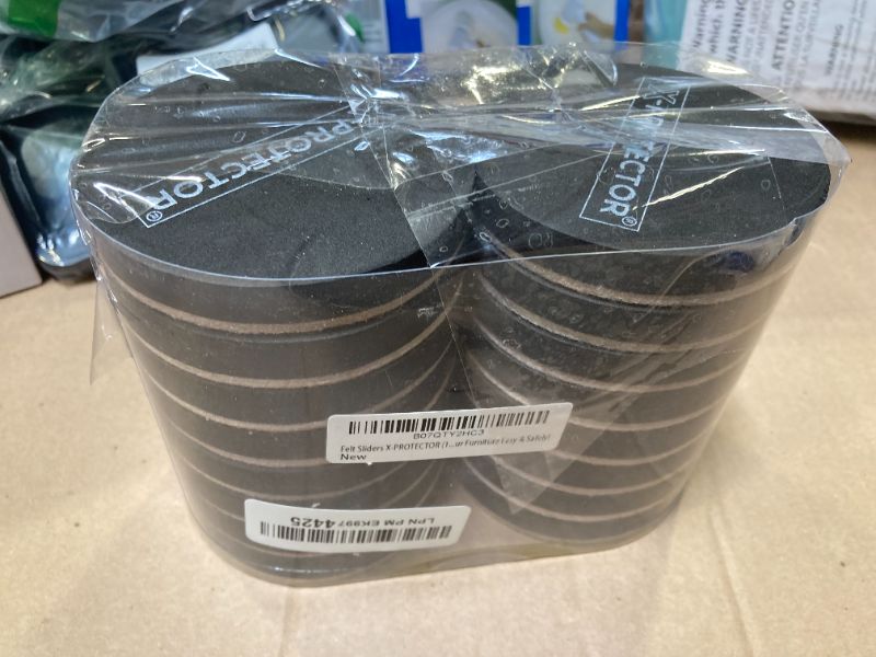 Photo 1 of Felt Furniture Sliders Hardwood Floors X-PROTECTOR – 16 PCS 3 1/2" Furniture Sliders – Heavy Duty Felt Sliders Hard Surfaces – Move Your Furniture Easily & Safely!