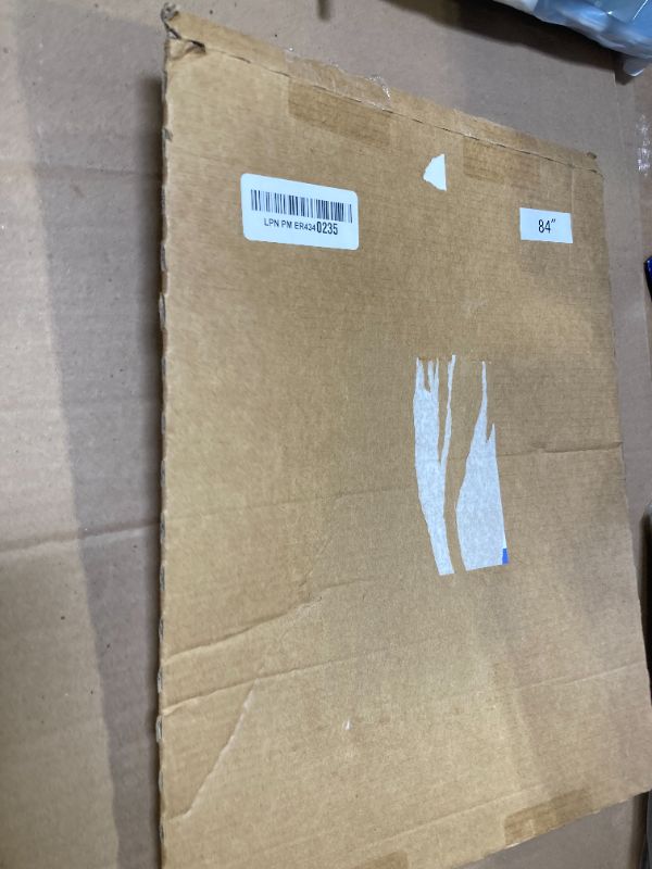 Photo 1 of Aiyufeng Light Purple Sheer Curtain Panels Pair Sold 84 Inch Length, Light Filtering Window Curtain Drapes Treatment for Kitchen, Bedroom/Children Room, Voile Top Dual Rod Pocket, 40x84", Pack of 2