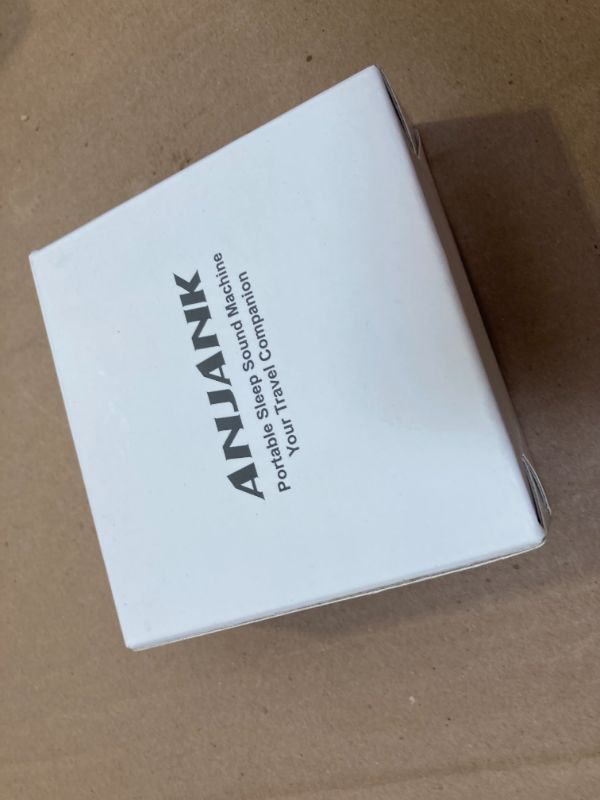 Photo 1 of ANJANK Mini Portable Sound Machine for Sleep,Travel White Noise Machine for Adults, 20 Soothing Sounds, Powerful Battery, 30-Level Volume, Noise Canceling for Sleeping, Office Privacy, Home