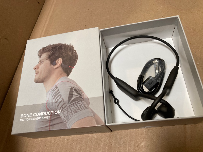 Photo 1 of Bone Conduction Swimming Headphones Underwater,IPX8 Waterproof Bluetooth 5.4 Open Ear Headphones