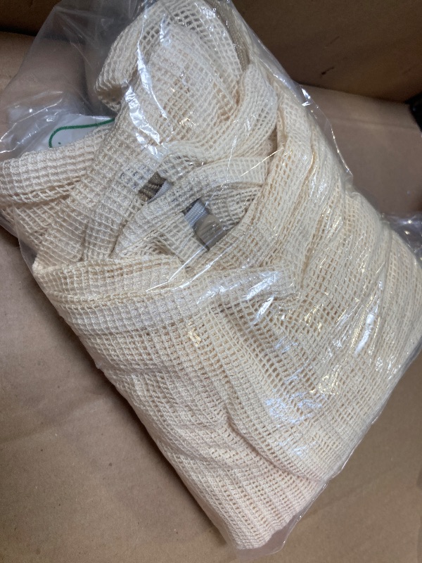 Photo 1 of 6 Pcs Laundry Bags Cotton Mesh Wash Bags Breathable Mesh Delicate Laundry Bag with Zipper, Travel Laundry Bag for Underwear, Delicates, Pants, Shoes, Socks, Bra Wash Bag for Washing Machine