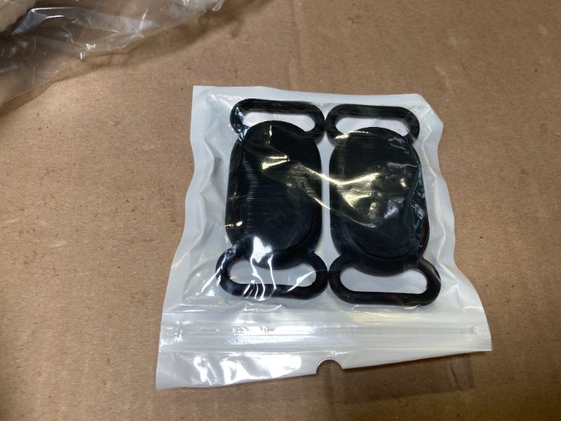 Photo 1 of Dog Collar Holder(2 Pack) for Galaxy Smarttag2, Waterproof Silicone Case for Pet Cat, Anti-Lost Scratch Resistant Protective Cover Accessory for Samsung Galaxy Smart tag2 (Black)
