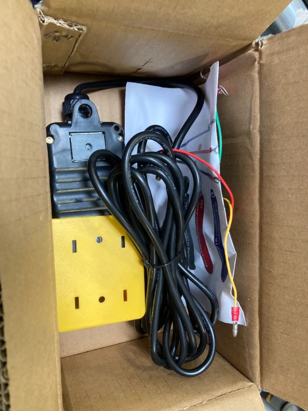 Photo 1 of 3 Wire Dump Trailer Remote Control Switch for 12V DC Single Acting Hydraulic Pump Power Supply Unit Dump Trailer Fit for Lift Unloading