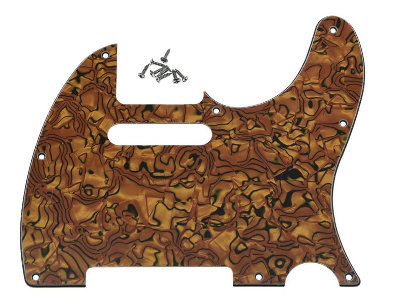Photo 1 of KAISH 8 Hole Tele Style Pickguard TL Guitar Pick Guard Scratch Plate for Tele/Telecaster Shell