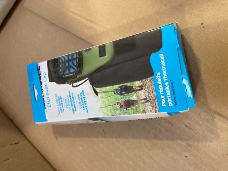 Photo 1 of Thermacell Mosquito Holster with Detachable Belt Clip for Portable Repellers; Compatible with MR300 & MR450; 15 Foot Zone of Protection; Effective Mosquito Repellent; Bug Spray Alternative