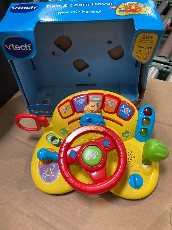 Photo 1 of VTech Turn and Learn Driver, Yellow