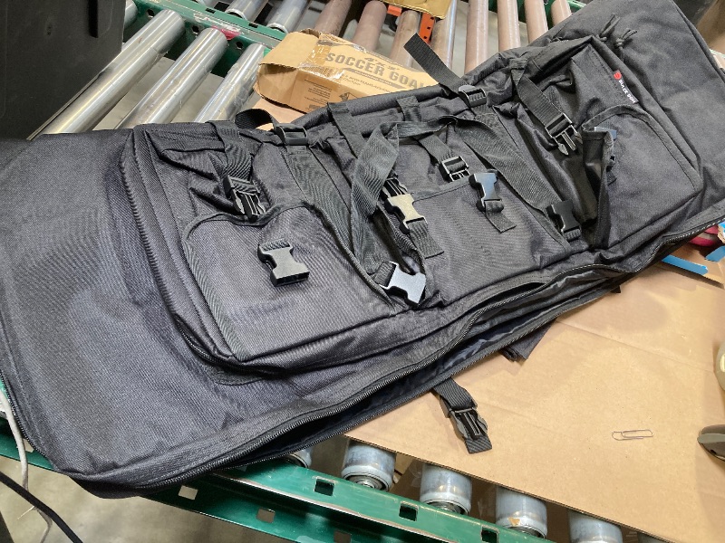 Photo 1 of 1pc  DULCE DOM 36 inch Double Rifle Case Soft Bag Gun Case, Perfect for Rifle Pistol Firearm Storage and Transportation, All Around Shooting Range Tactical Rifle Backpack, Indoor Outdoor
