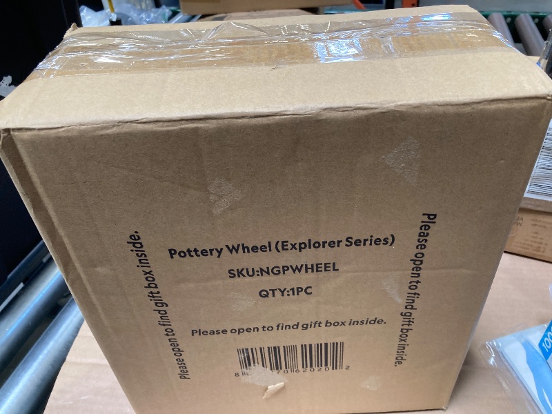 Photo 1 of NATIONAL GEOGRAPHIC Pottery Wheel for Kids – Complete Pottery Kit for Beginners, Plug-in Motor, 2 lbs. Air Dry Clay, Sculpting Clay Tools, Apron & More, Patented Design, Craft Kit (Amazon Exclusive)