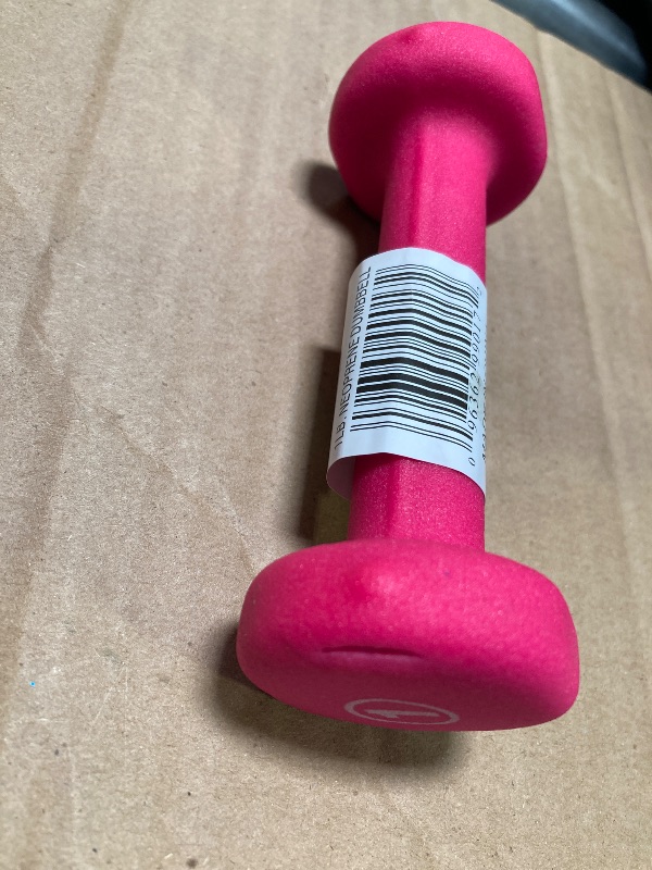 Photo 1 of Marcy Neoprene Dumbbell, Single Piece, 1-lb, Fuchsia