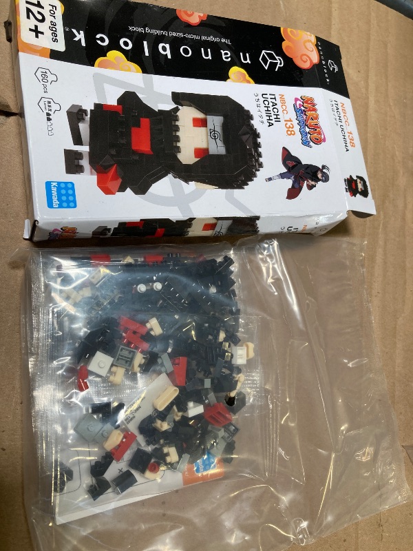 Photo 1 of Nanoblock - Naruto Shippuden - Itachi Uchiha, Nanoblock Character Collection Series Building Kit
