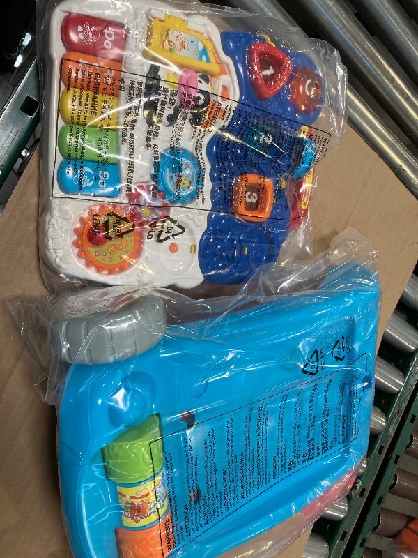 Photo 1 of VTech Sit-to-Stand Learning Walker (Frustration Free Packaging), Blue