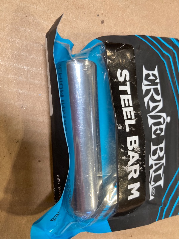 Photo 1 of Ernie Ball Steel Bar Guitar Slide, Medium (P04232)