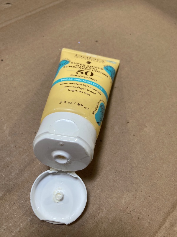 Photo 1 of Babo Botanicals Sheer Mineral Sunscreen Lotion SPF 50 - Natural Zinc Oxide - Extra Sensitive Skin - Lightweight - Water Resistant - Fragrance-Free - EWG Verified- Sheer application