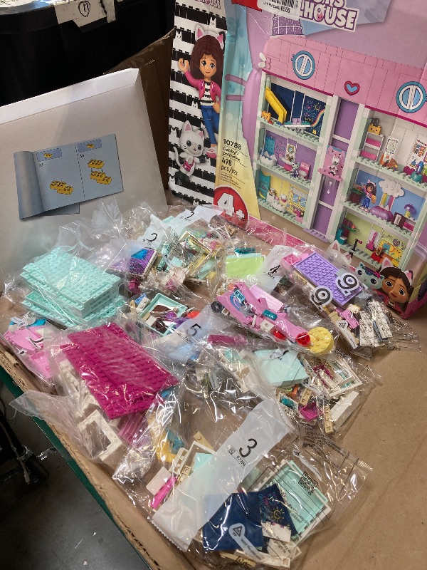 Photo 1 of Lego Gabby’s Dollhouse 10788 Building Toy Set, 8-Room Playhouse with Purrfect Details and Popular Characters from The Show, Including Gabby, Pandy Paws, Cakey and Mercat, Kids Toy for Ages 4 and up