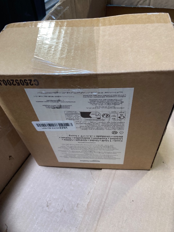 Photo 1 of Amazon Basics Waterproof 18 inch Mattress Protector Queen Size, Breathable, Machine Washable, White