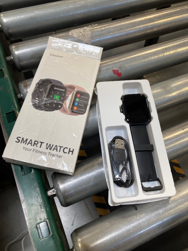 Photo 1 of Smart Watch for Men Women, 1.96" HD Fitness Tracker Running Watch (Answer/Make Call), IP68 Waterproof,Pedometer, Sleep/Step/Activity/Heart Rate Monitor,110+ Sport Mode Smartwatch for iOS Android Phone