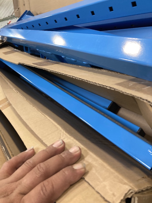 Photo 1 of HEAVY DUTY Adjustable Display Rack On wheels 