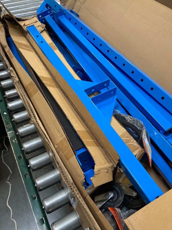 Photo 1 of HEAVY DUTY Adjustable Display Rack On wheels 