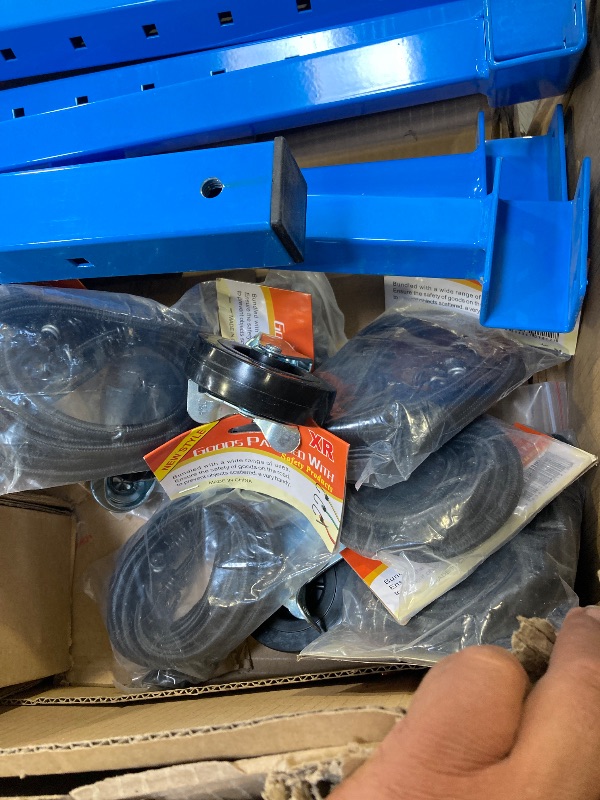 Photo 1 of HEAVY DUTY Adjustable Display Rack On wheels 