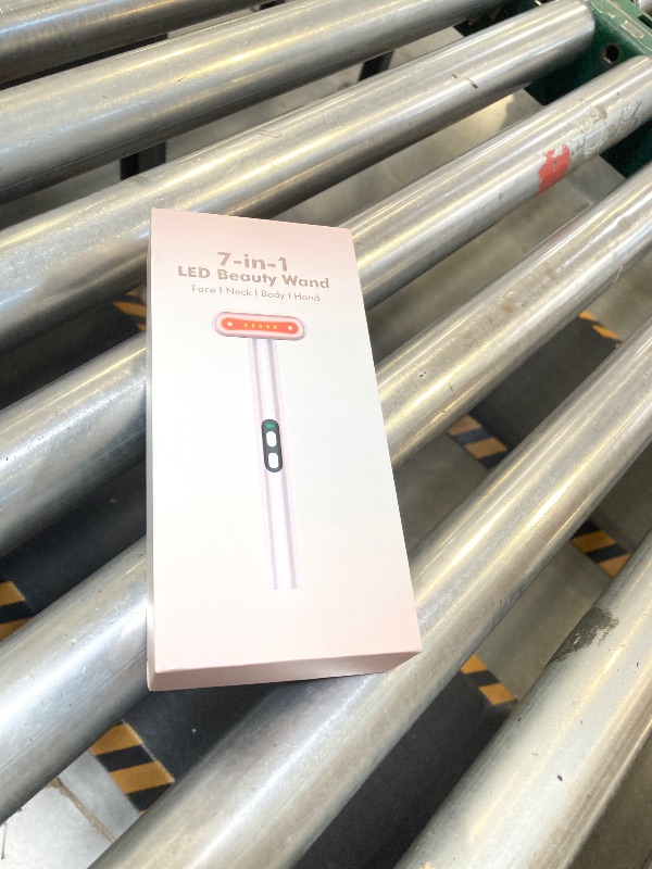 Photo 1 of Red-Light-Therapy-for-Face, 7 in 1 LED Light Therapy Eye Equipment for Skin Care at Home Red Light Therapy Face Massager Skin Rejuvenation Light