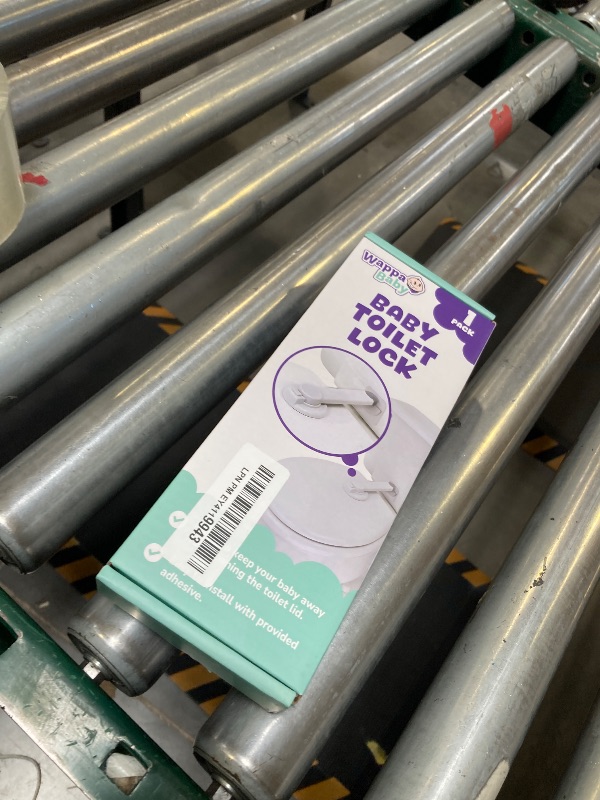 Photo 1 of Baby Toilet Lock by Wappa Baby - 9"L x 4"W - Ideal Baby Proof Toilet Lid Lock - No Tools Needed Easy Installation with 3M Adhesive - Top Safety Toilet Seat Lock - Fits Most Toilets - White (1 Pack)