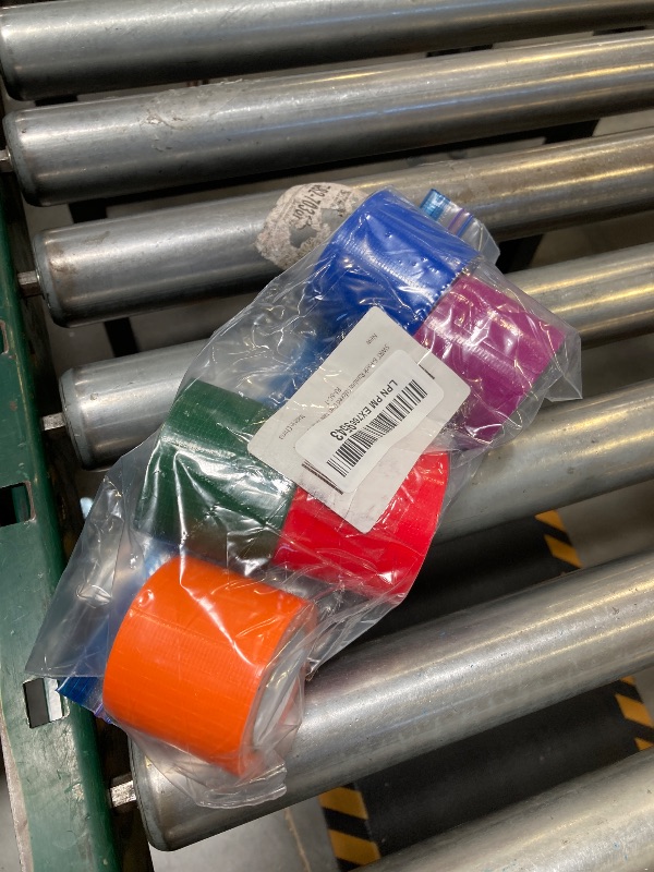 Photo 1 of SWRT 5-Pack Rainbow Colored Duct Tape 10 Yards x 2 Inch Heavy Duty, Waterproof Color Duct Tape Tear by Hand, Strong Adhesion No Residue for DIY, Packing, Marking and Arts & Crafts
